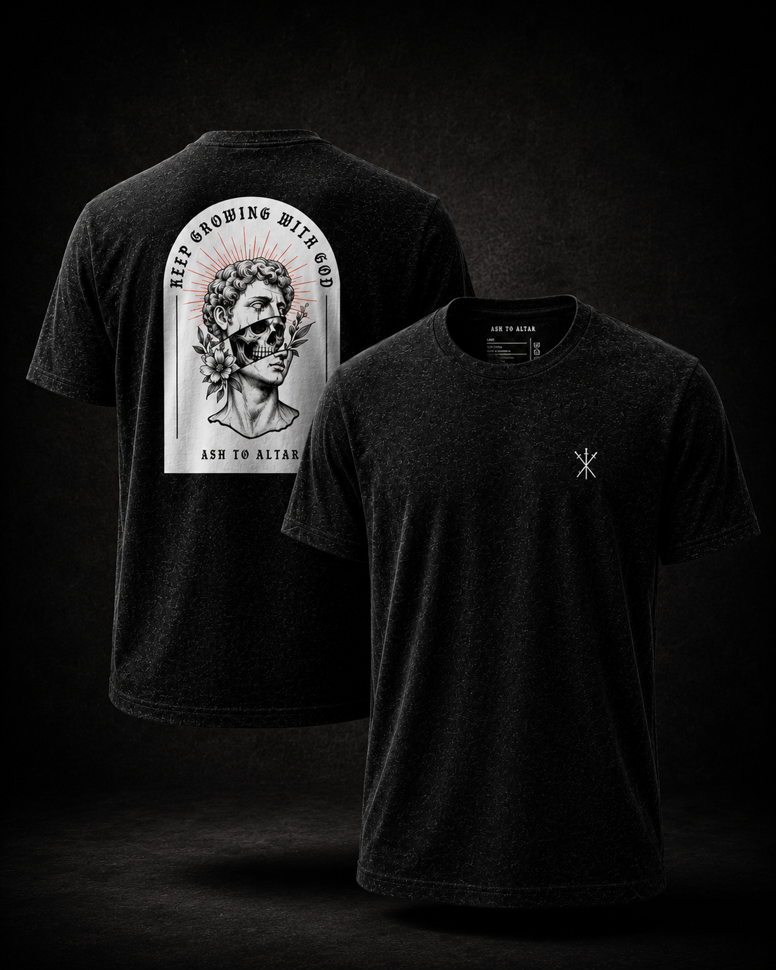 Grow with Him Tee