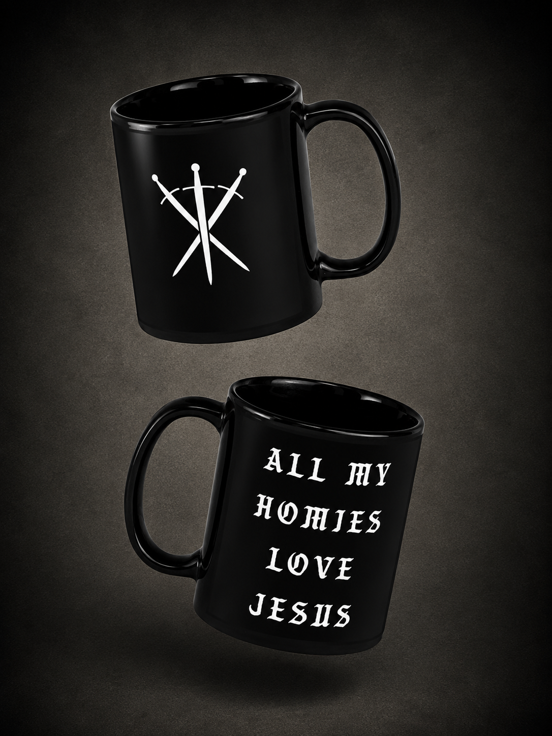 Homies Black Glossy Coffee Mug